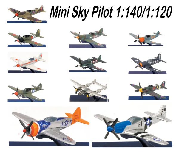 51419 sky pilot diecast planes rarity