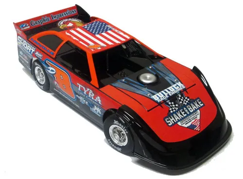 51422 vintage dirt late model diecast