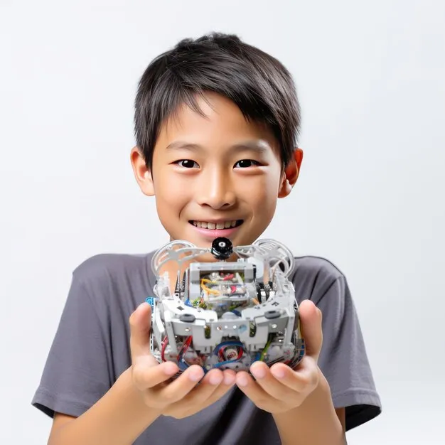 51445 robot collection display