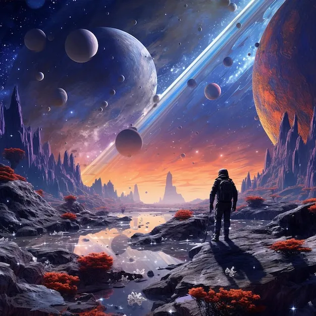 51478 galaxy color diecast display