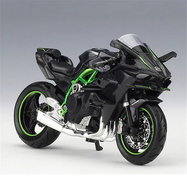 51487 diecast motorbike model 2