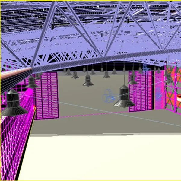 51493 diecast model hangar lighting