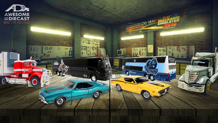 51496 diecast cars detailed interiors