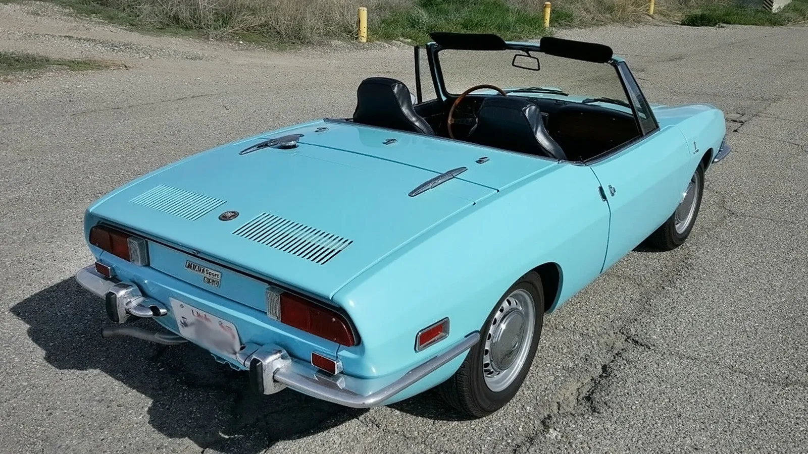 51497 diecast fiat 850 spider detail