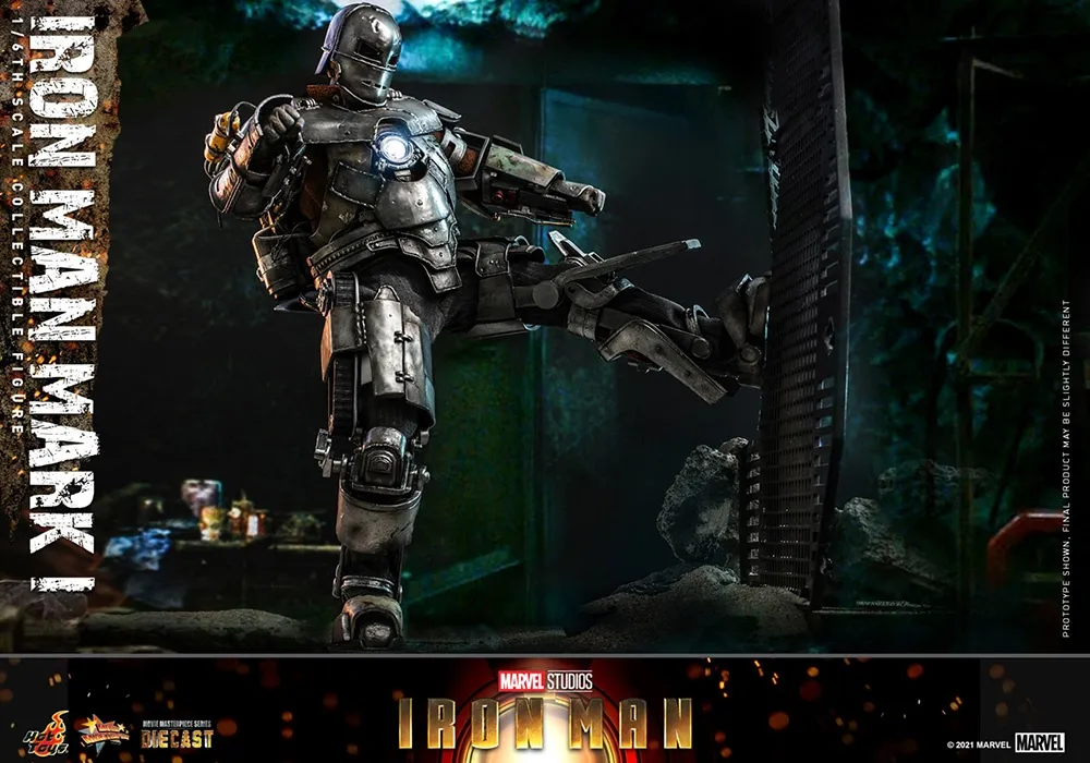 51516 iron man mark 1 diecast poseability