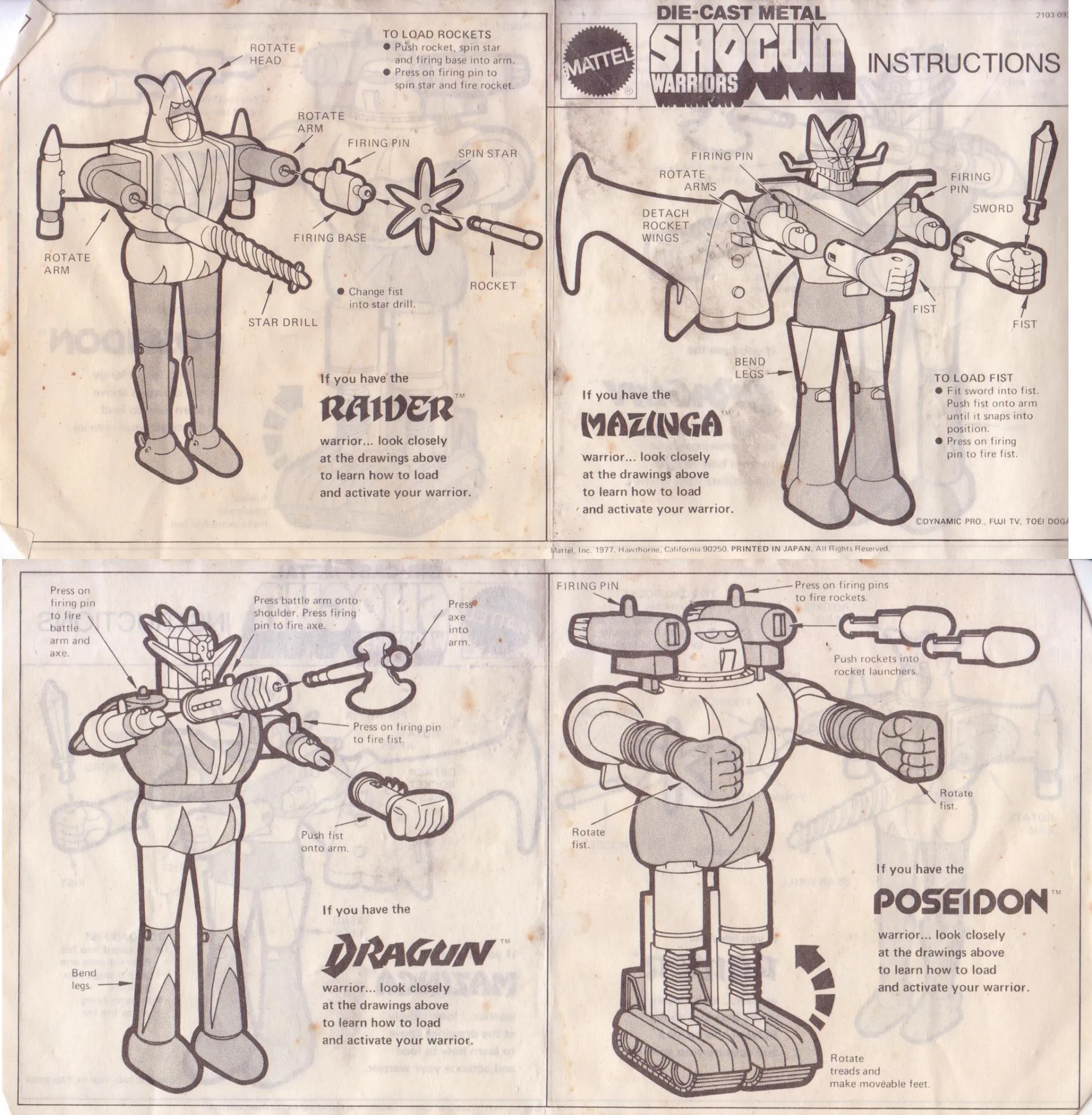 51519 shogun warriors tips