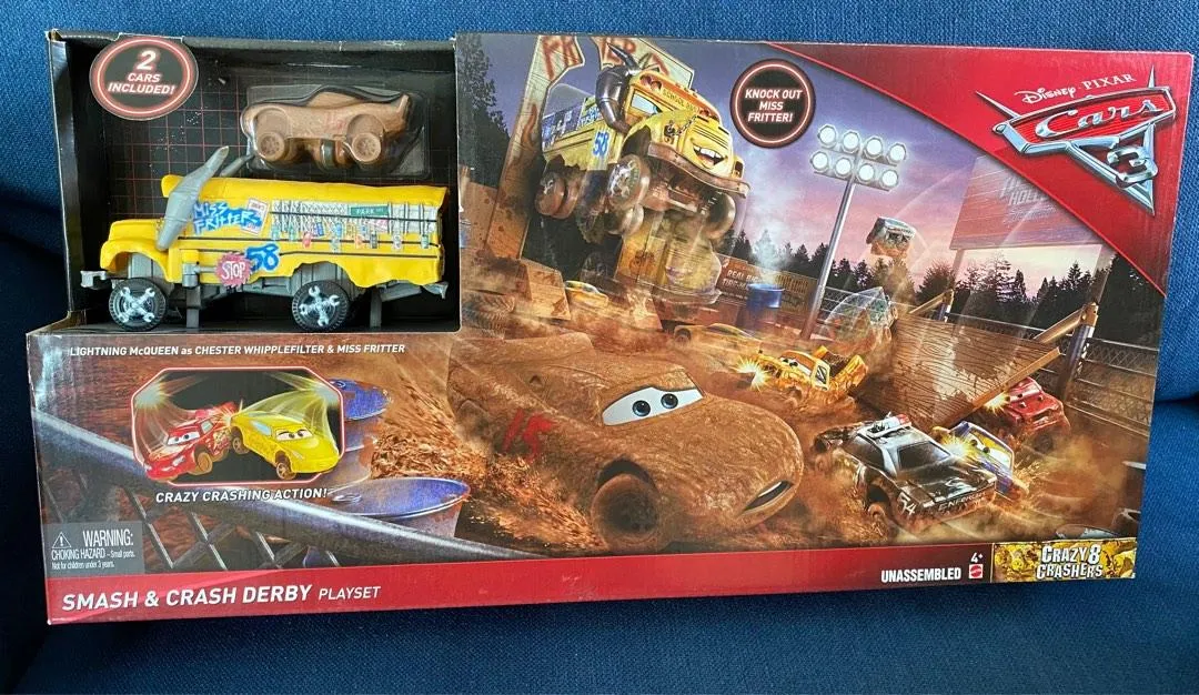 51521 cars diecast playset interactive play