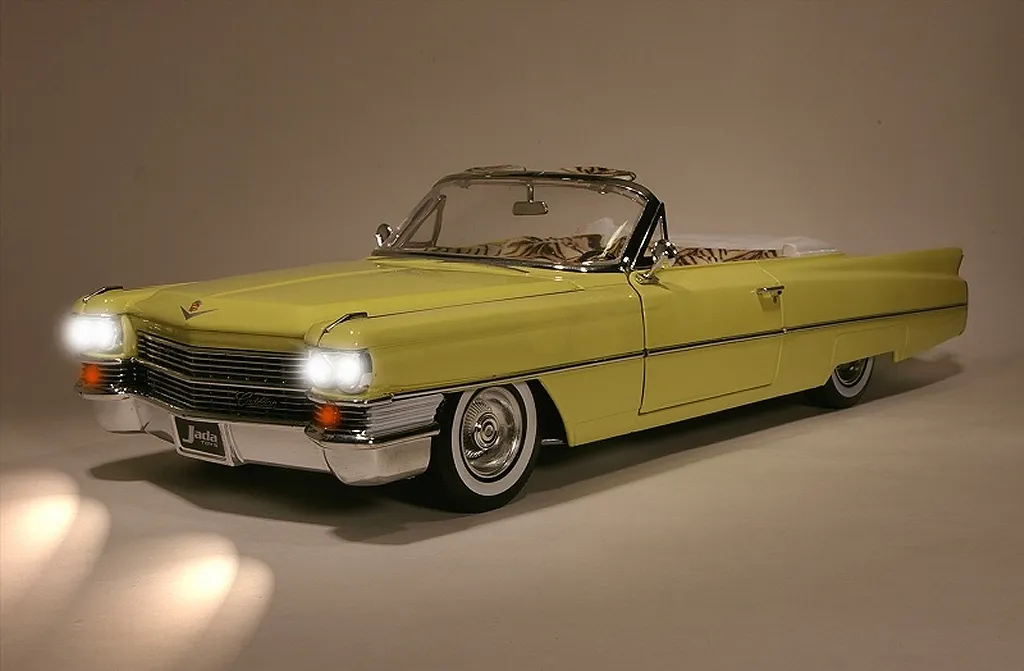 51525 1963 cadillac coupe de ville diecast