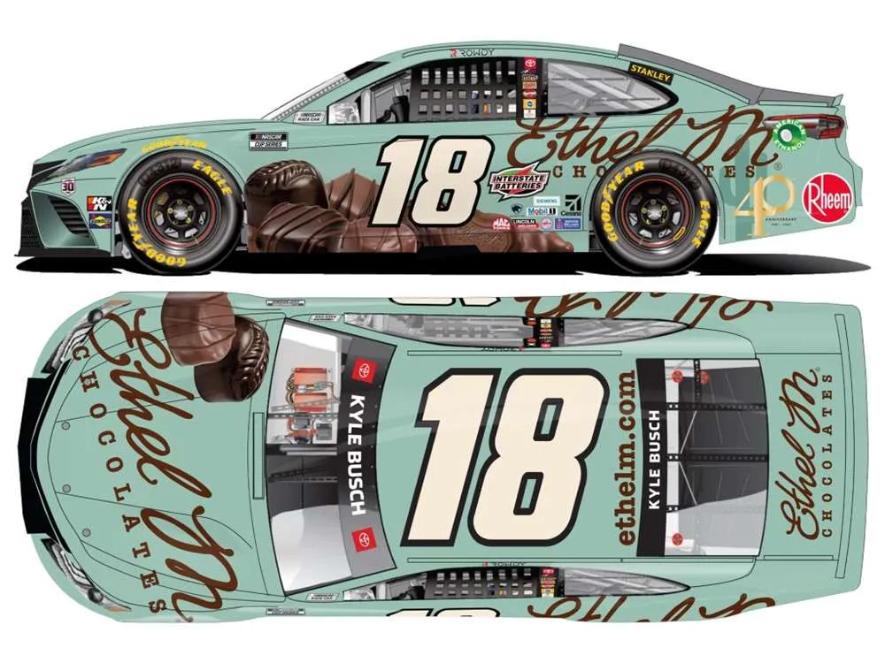 51551 kyle busch ethel m diecast 3