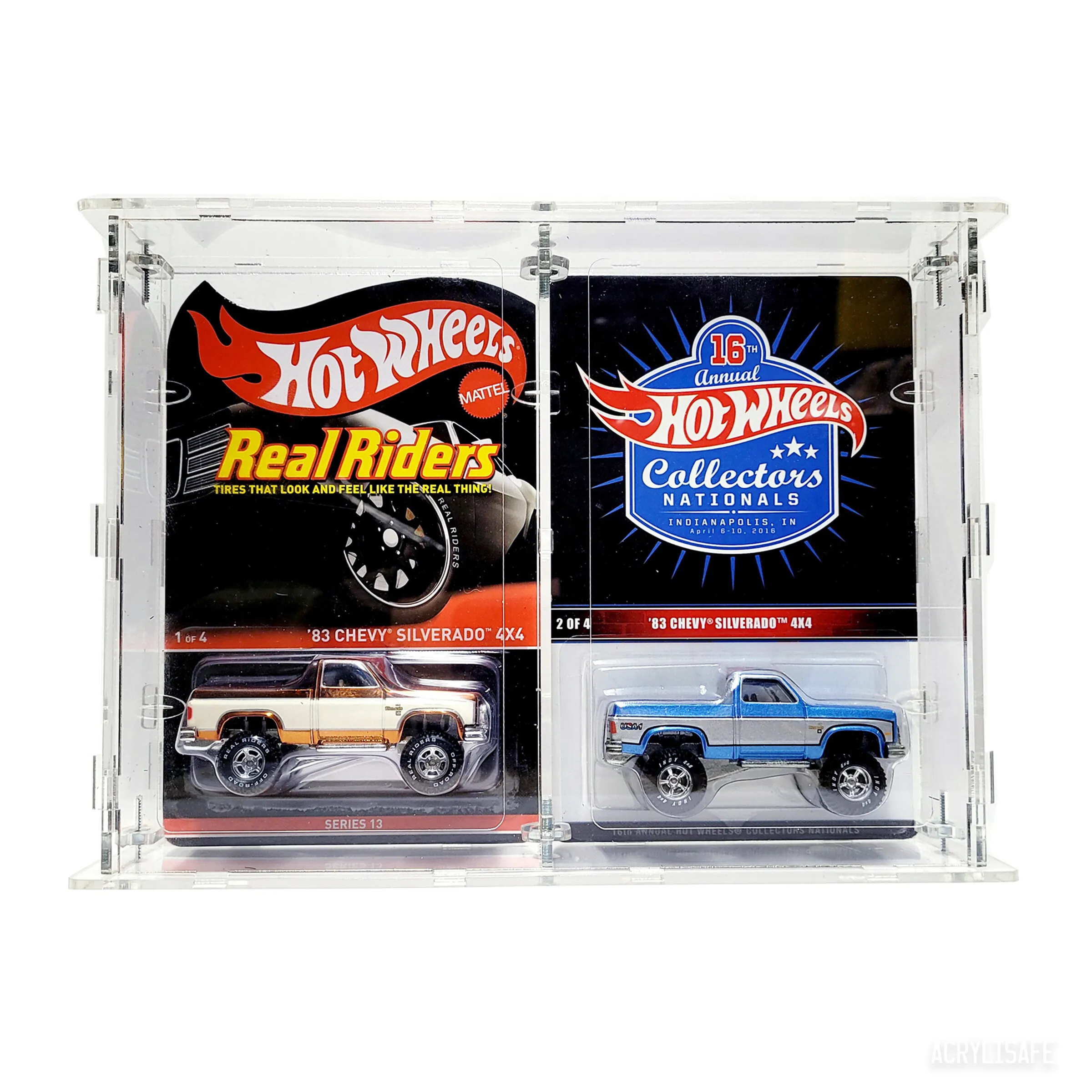 51564 wood glass case diecast