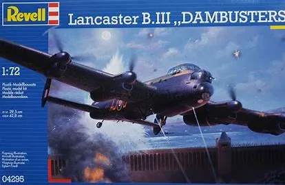 51630 avro lancaster dambuster model display