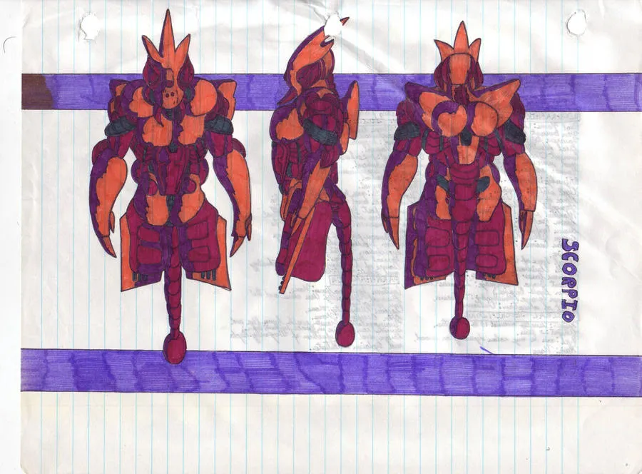 51664 scorpio diecast model model2