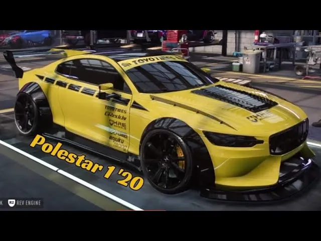 51701 polestar 1 diecast close up details