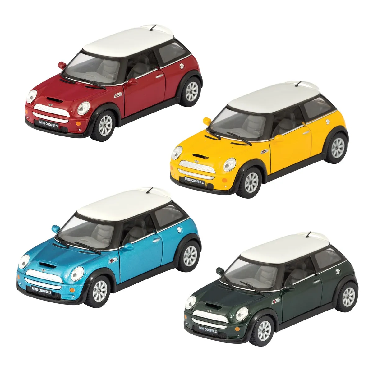51723 pink mini cooper diecast details