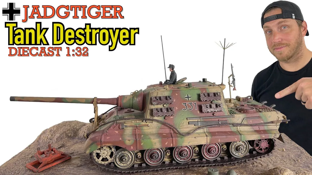 51735 jagdtiger diecast materials